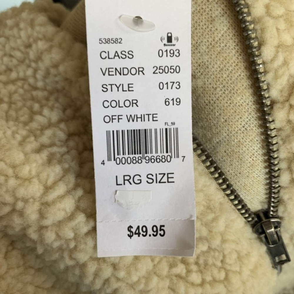 PACSUN Large Jacket Faux Wool - Picture 3 of 6